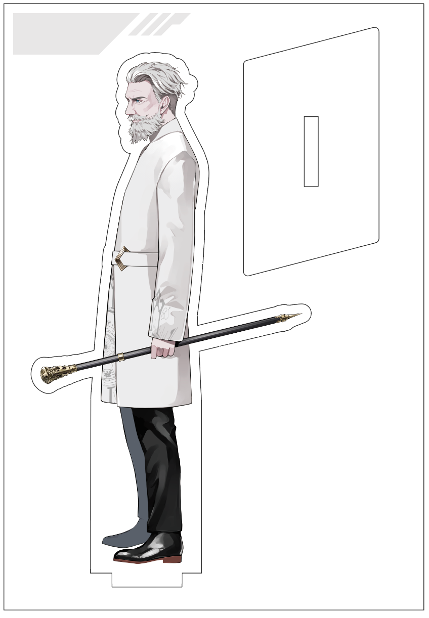 DYSCHRONIA:CA Albert Acrylic Stand