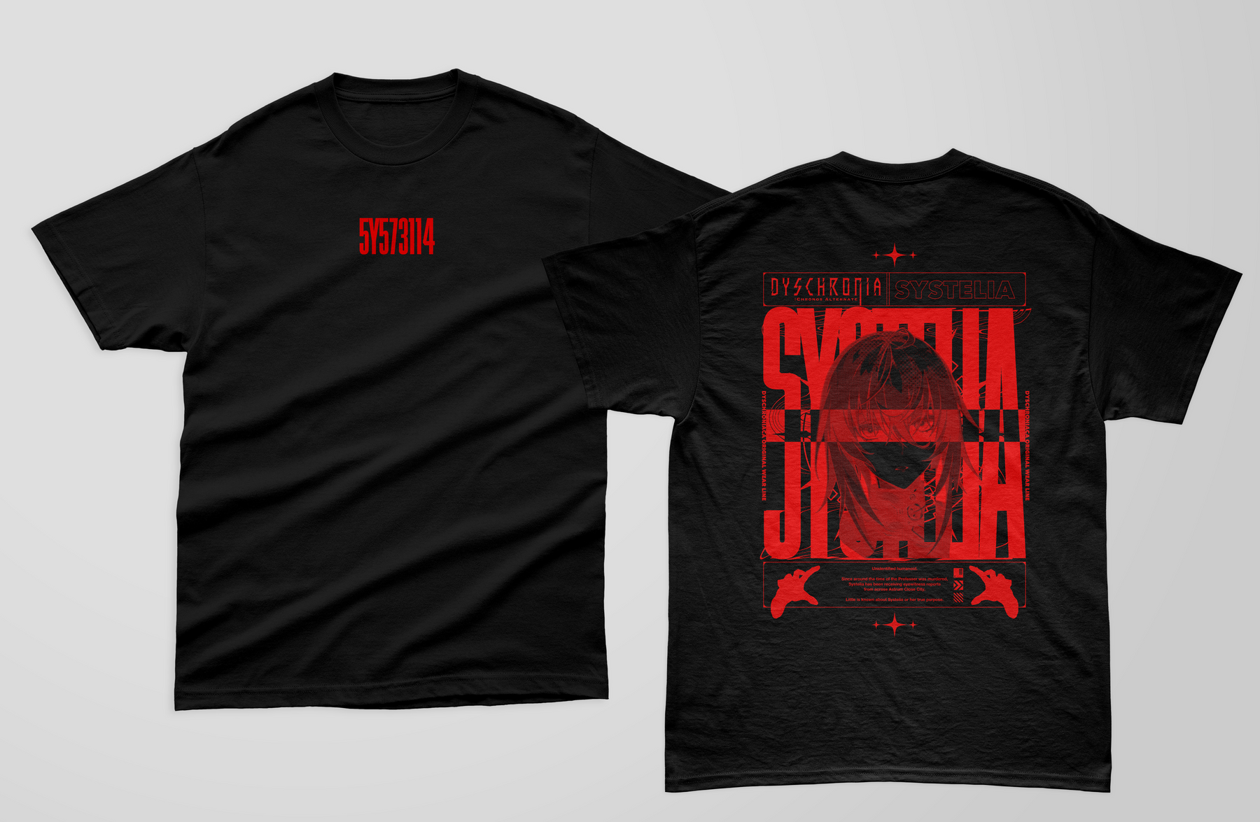DYSCHRONIA: CA T-Shirt Systelia Ver.