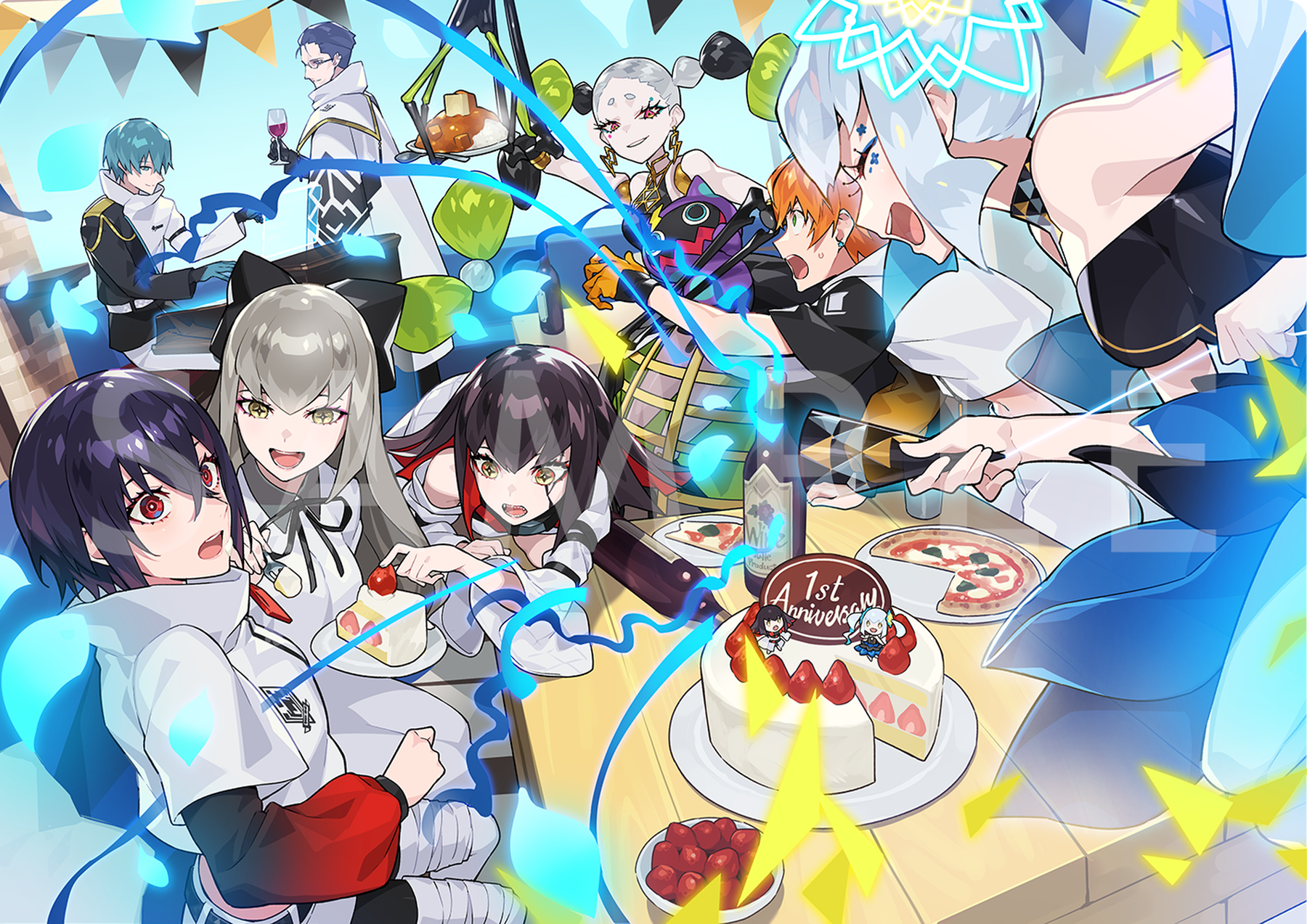 【再版】【クリアファイル】「アルトデウス: BC」1周年記念 描き下ろしイラスト