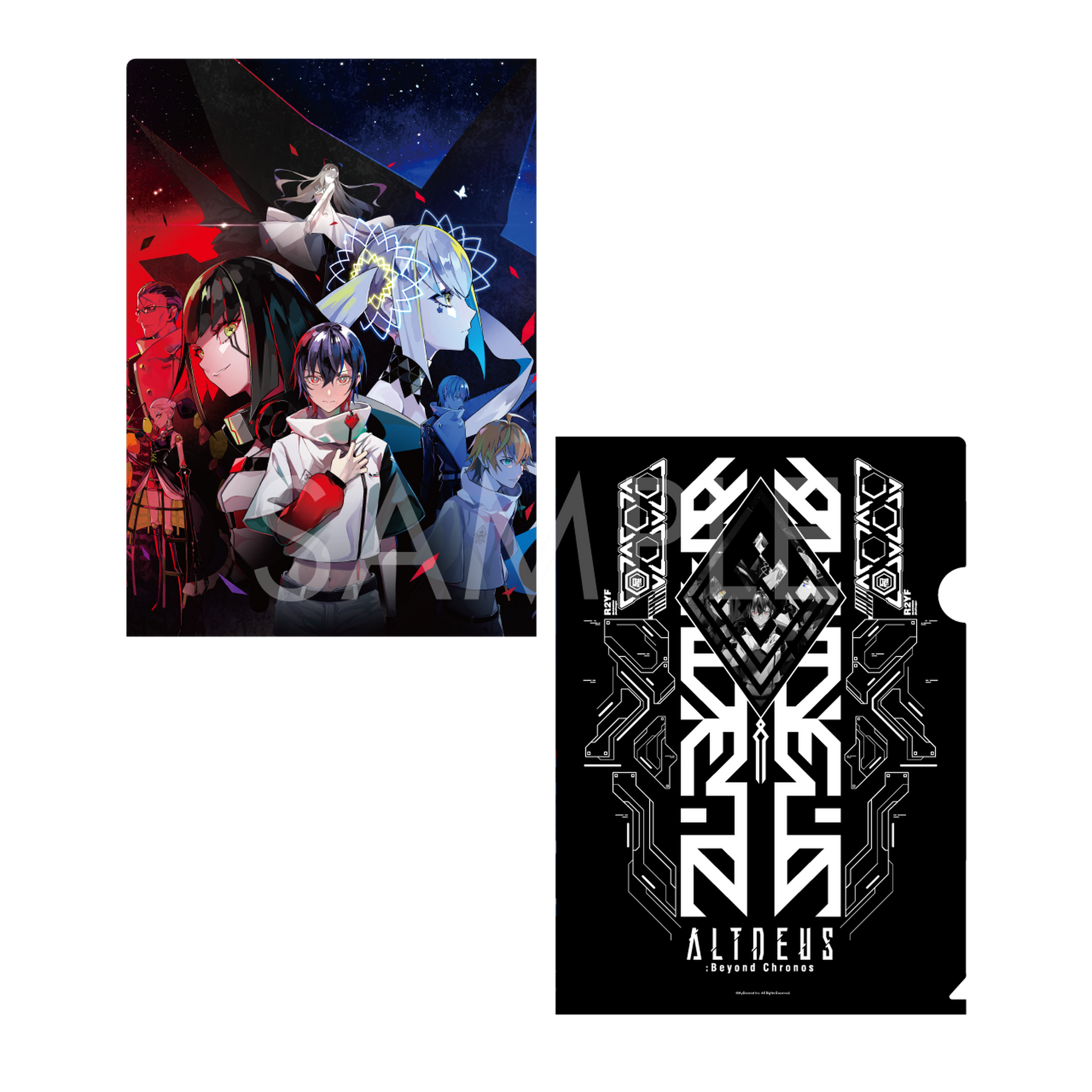 ALTDEUS: BC A4 Clear Folder