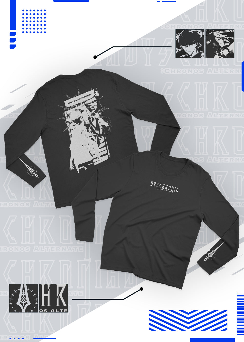 DYSCHRONIA: CA Long sleeve shirt