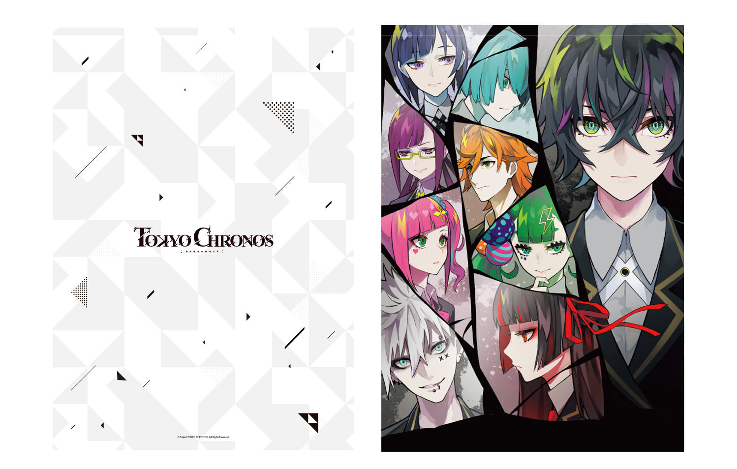 TOKYO CHRONOS　A4 Clear Folder B