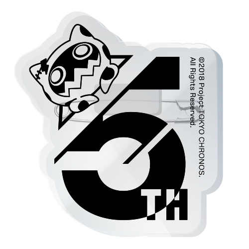 “Tokyo Chronos” 5th Anniversary Acrylic badge