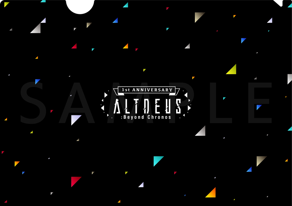 [Restock] "ALTDEUS: BC" 1st Anniversary Illustration Clear Folder